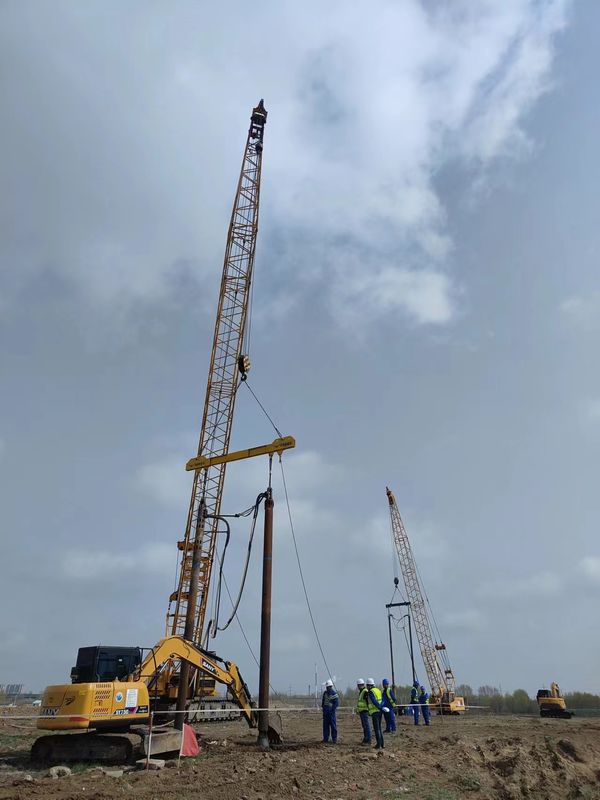 อุปกรณ์ BVEM Vibroflotation พลังเจาะสูงเพื่อเสริมความแข็งแรงของฐานรากสำหรับกำลังรับแรงเฉือน