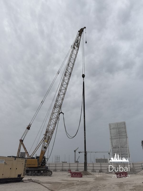 เสาเข็มแบบอัดแน่นด้วยการสั่นสะเทือนเพื่อการสั่นสะเทือนของเสาเข็มที่เหนือกว่า ขนาด 14-28 มม. และชนิดพลังงานไฟฟ้า