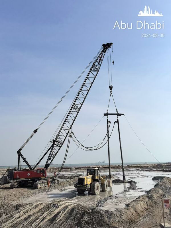 148-500 การตอกเสาเข็มแบบสั่นสะเทือน โซลูชันที่ดีที่สุดสำหรับการปรับปรุงดินทรายและดินเม็ด