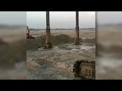 การบดอัดไวโบรสำหรับการปรับปรุงดิน อุปกรณ์ไวโบรฟลอตแบบแขวนคู่