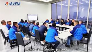 การก่อสร้างเสาหินนอกชายฝั่ง: 180kW Vibroflot